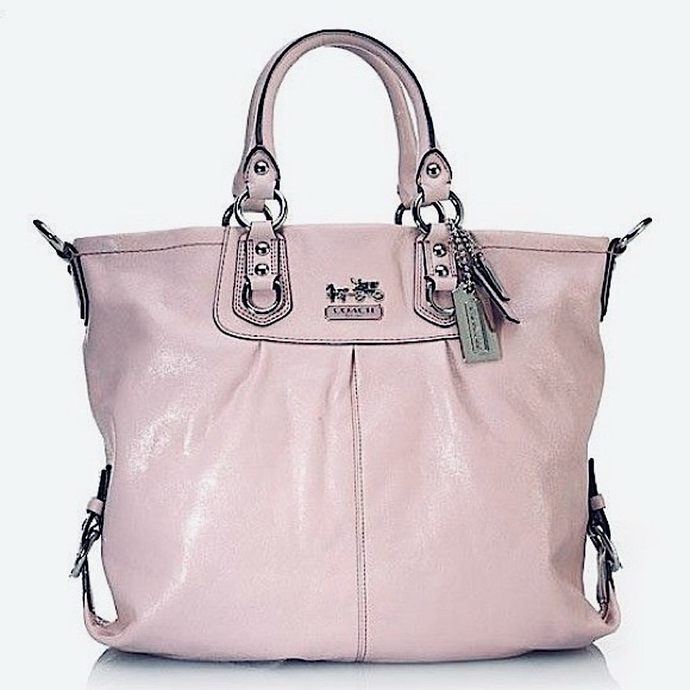 NWT! Coach Madison Lavender Leather Julianne Shoulder Bag